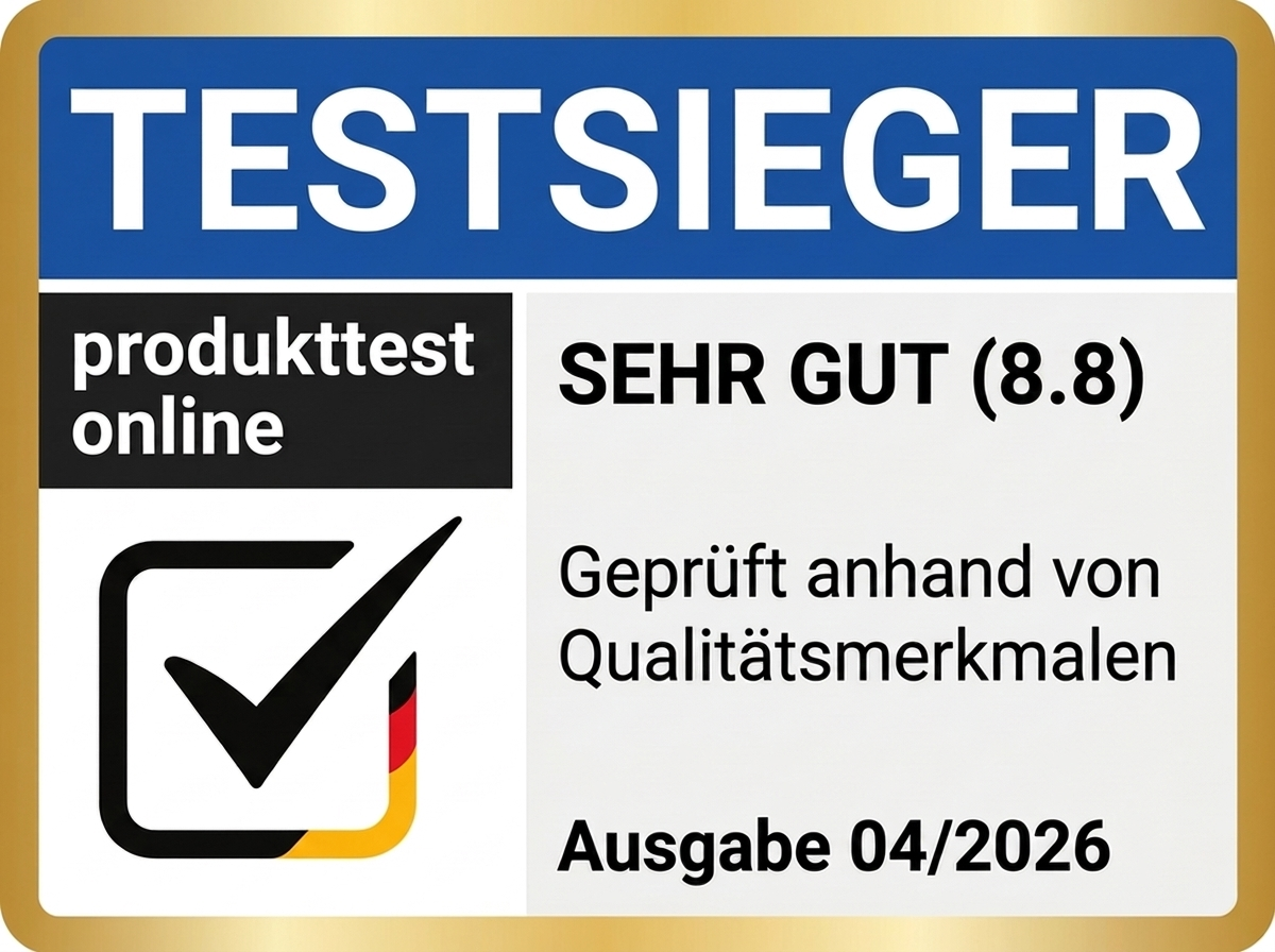 Testsieger-Siegel
