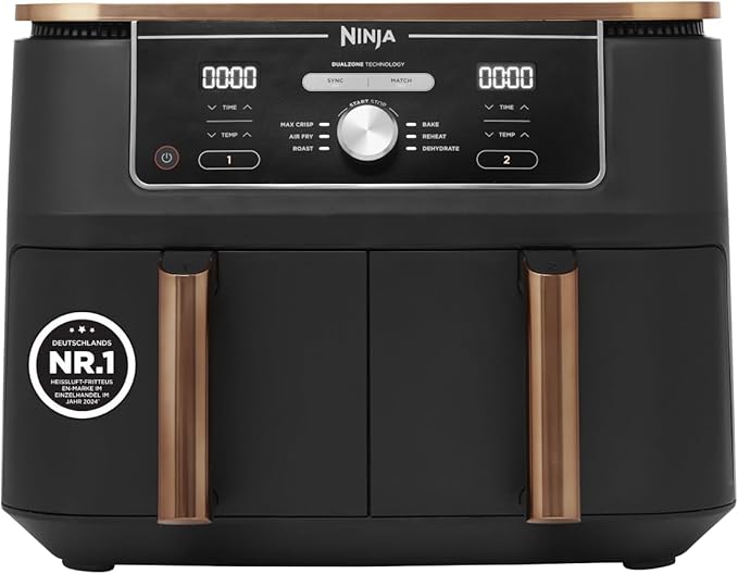 Ninja Foodi MAX Dual Zone Heißluftfritteuse